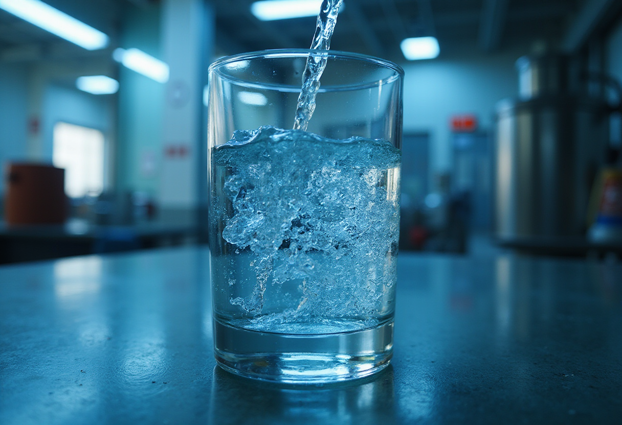 Producing hydrogen, electricity and freshwater with one reactor