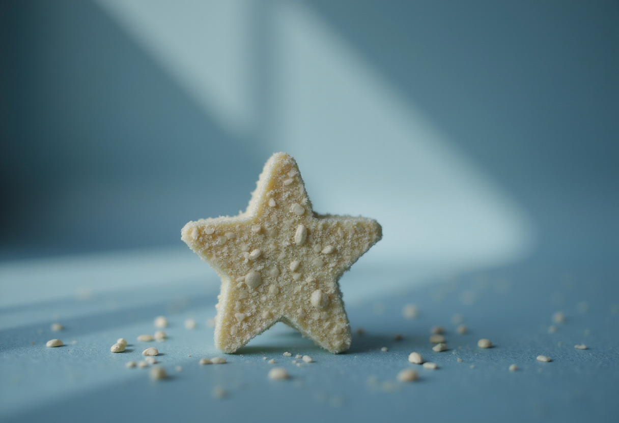 Tiny biodegradable stars enhance drug delivery to the skin